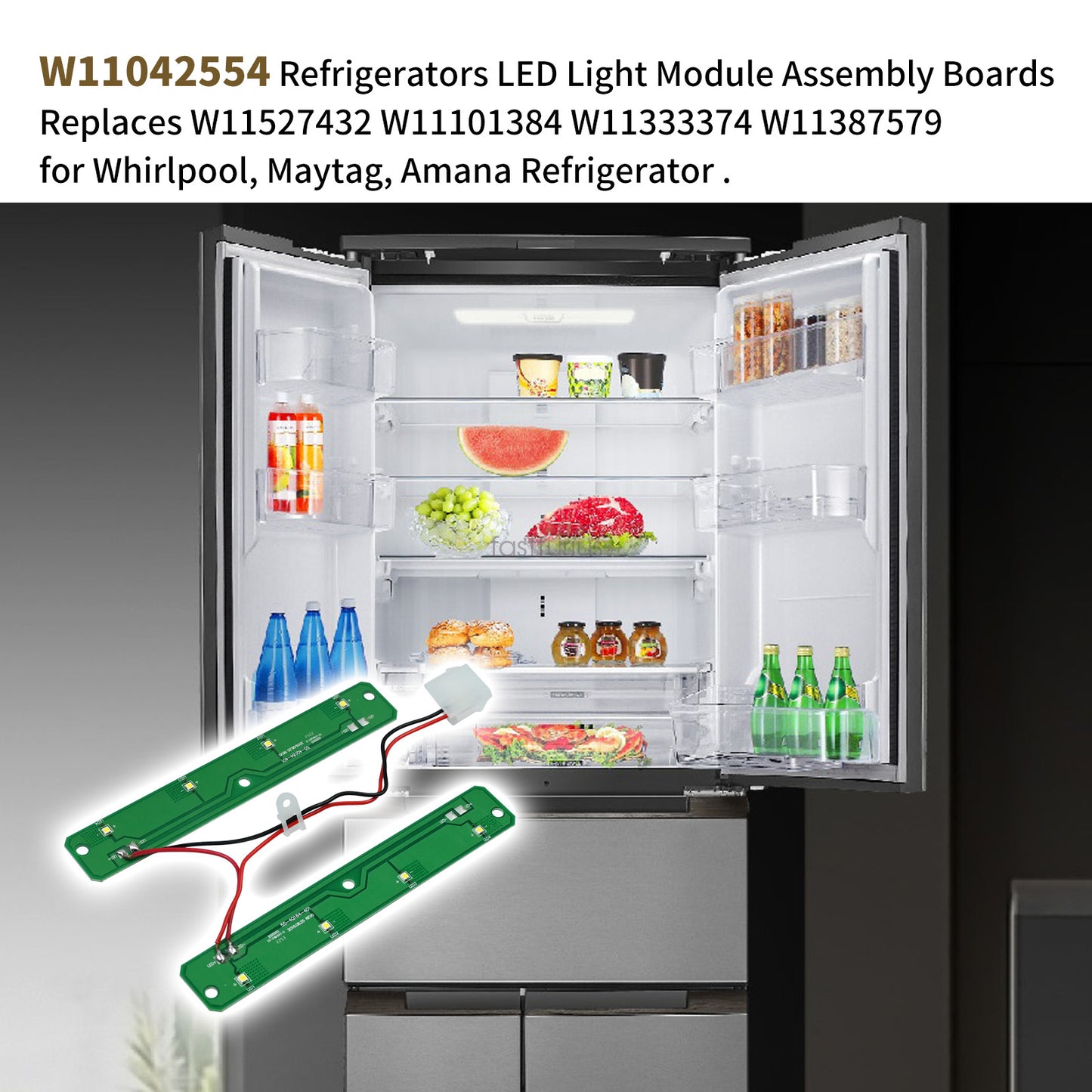LED Light Module Board for Whirlpool Maytag Amana (2010–2023)