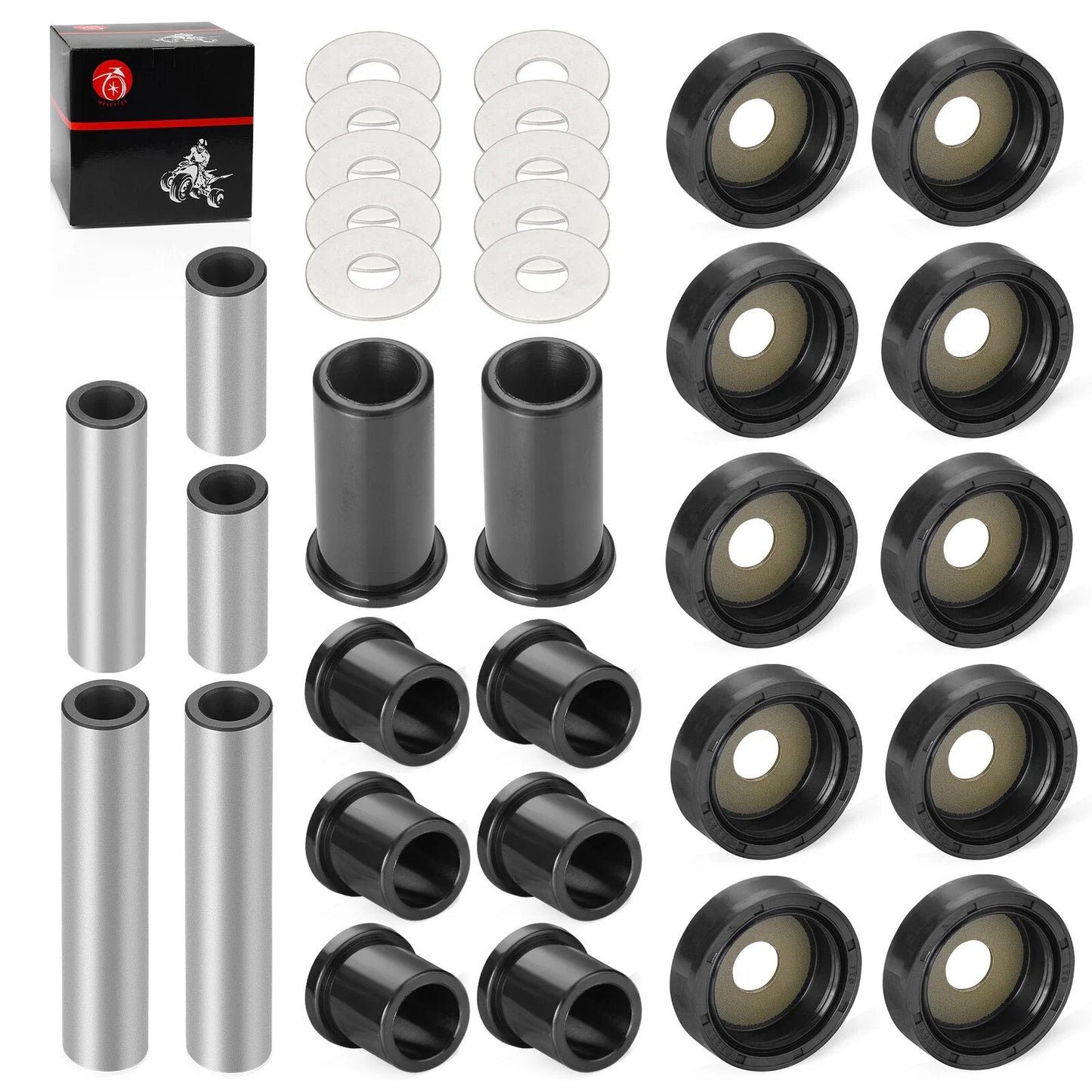 Rear A-Arm Suspension Bushing Kit for Suzuki King Quad (2008–2013)