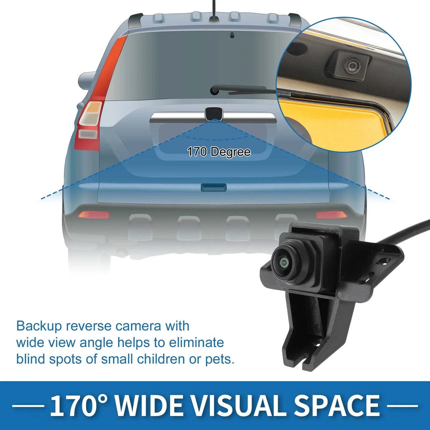 Rear View Park Assist Backup Camera for Hyundai Elantra (2021-2023)