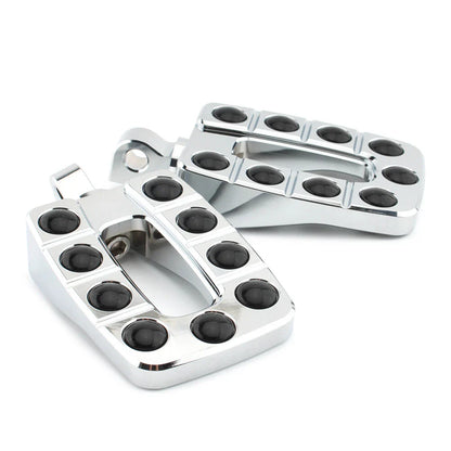 Non-slip Foot Pegs for Harley Dyna Fatboy Sportster XL883 XL1200 (2004-2023)
