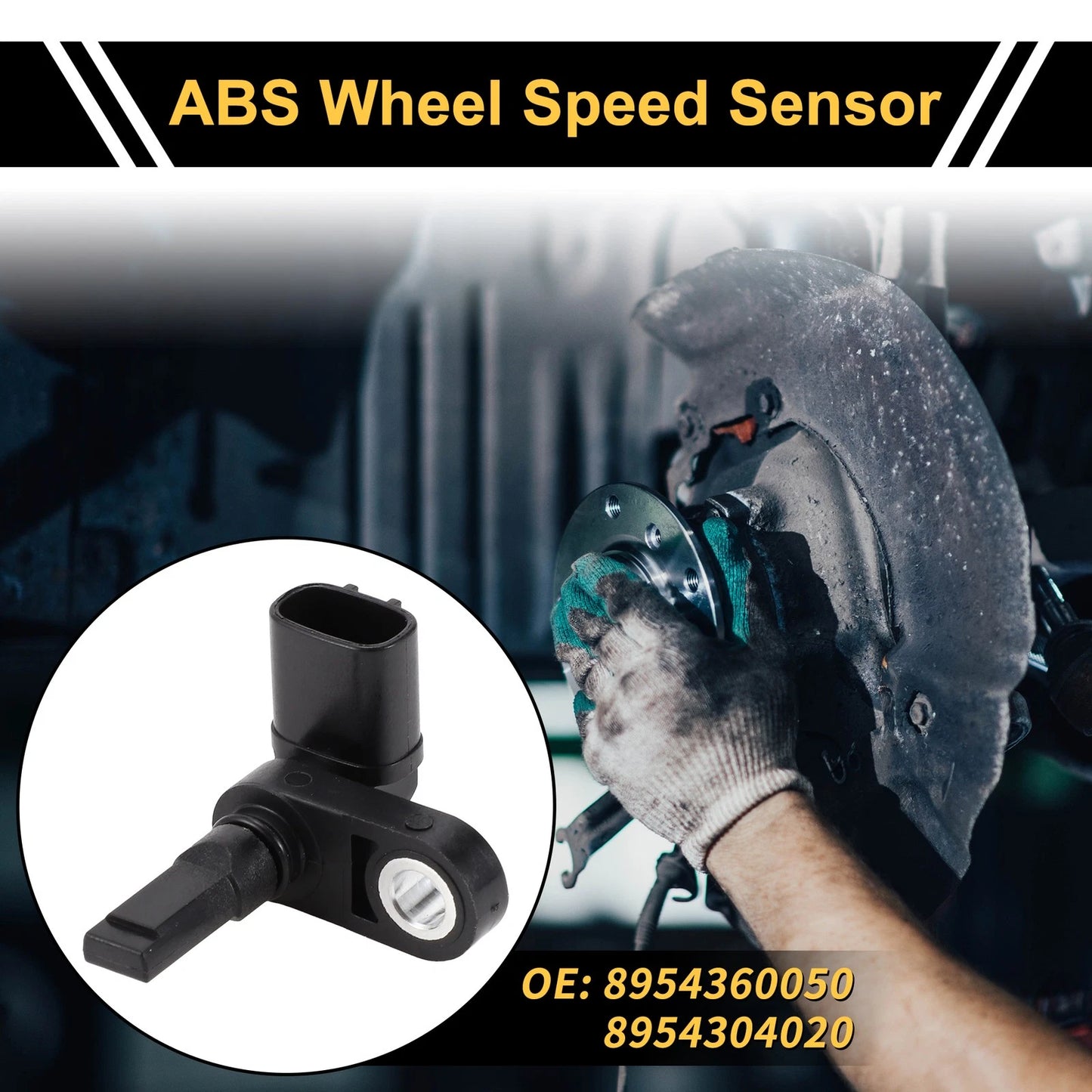 ABS Wheel Speed Sensor No. 8954360050 for Toyota Tacoma (2005–2022) Front Left Rear Left