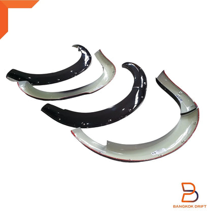 6" Black Bolted Fender Flares for Nissan Navara NP300 D23 (2021-2023)