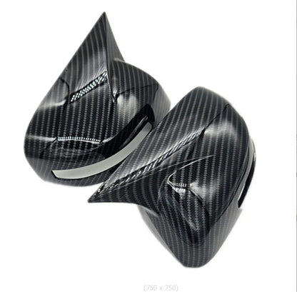 Rear View Mirror Cover Caps for 2012-2015 Honda Civic ABS Plastic