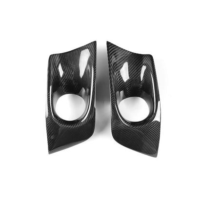 Carbon Fiber Front Fog Light Frame Cover for Subaru Legacy Sedan (2010–2012)