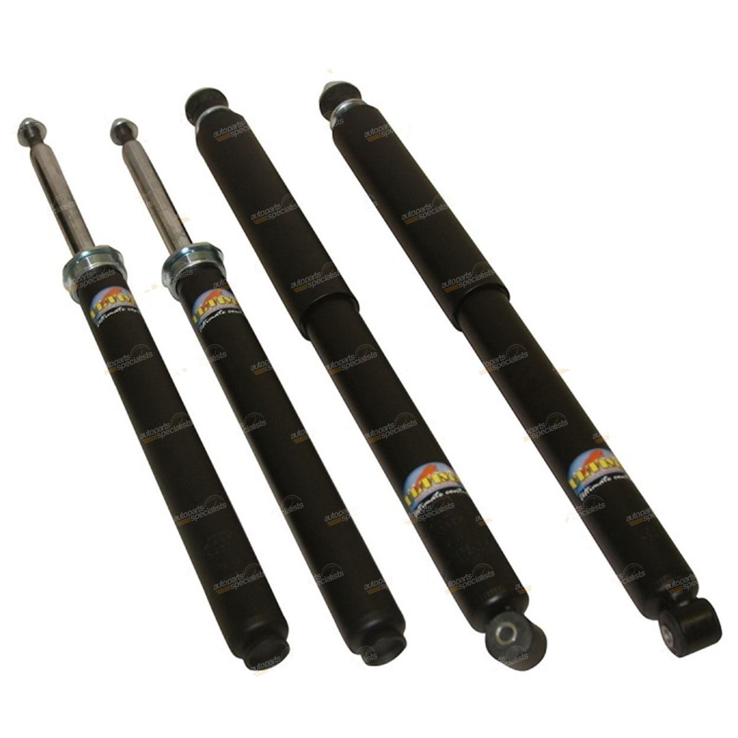 Set of 4 Gas Strut Shock Absorbers for Holden Commodore (1978–1994)
