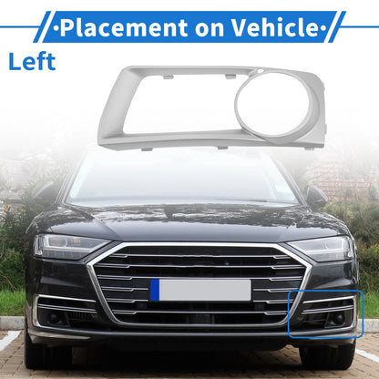 1 Pc Fog Light Grill for BMW X6 (2012–2014) No. 51117312595 Silver Tone