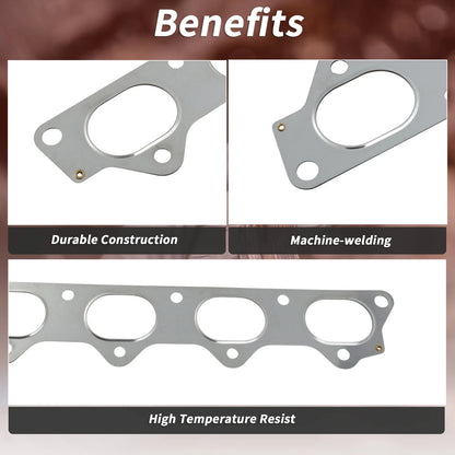Exhaust Manifold Header Gasket for Hyundai Sonata III (1993–1998) No.2852133020