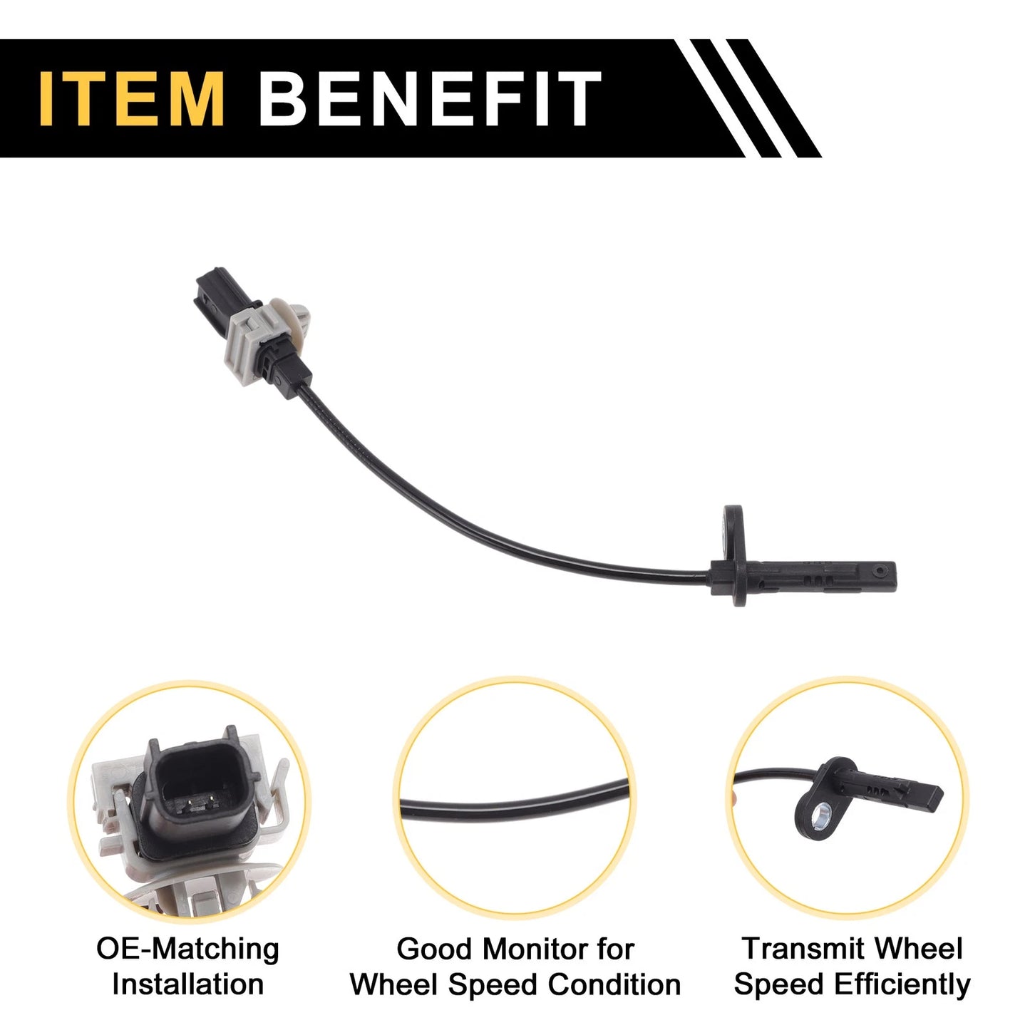 ABS Wheel Speed Sensor No. 57470T6DH51 for Honda Elysion (2004–2016)