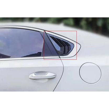 Carbon Fiber Side Window Air Vents Scoop Covers for Kia Forte K3 (2019-2021)