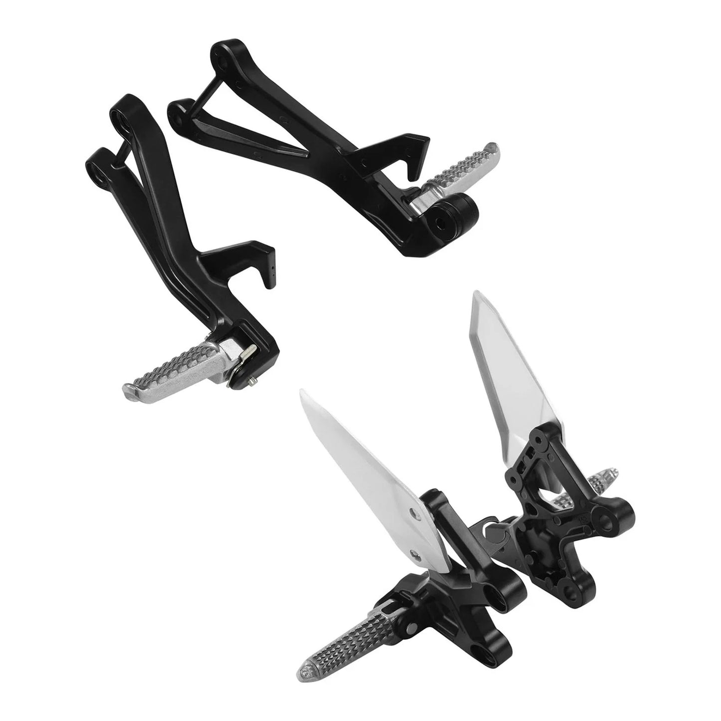 Driver & Passenger Footrests Bracket for Kawasaki Ninja ZX4R ZX4RR (2023-2025)