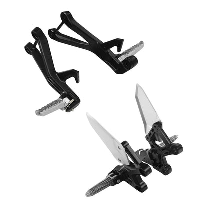 Driver & Passenger Footrests Bracket for Kawasaki Ninja ZX4R ZX4RR (2023-2025)