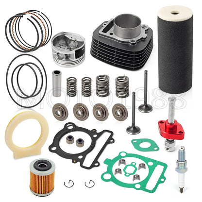 Cylinder Piston Gasket TopEnd Kit for Warrior Raptor 350