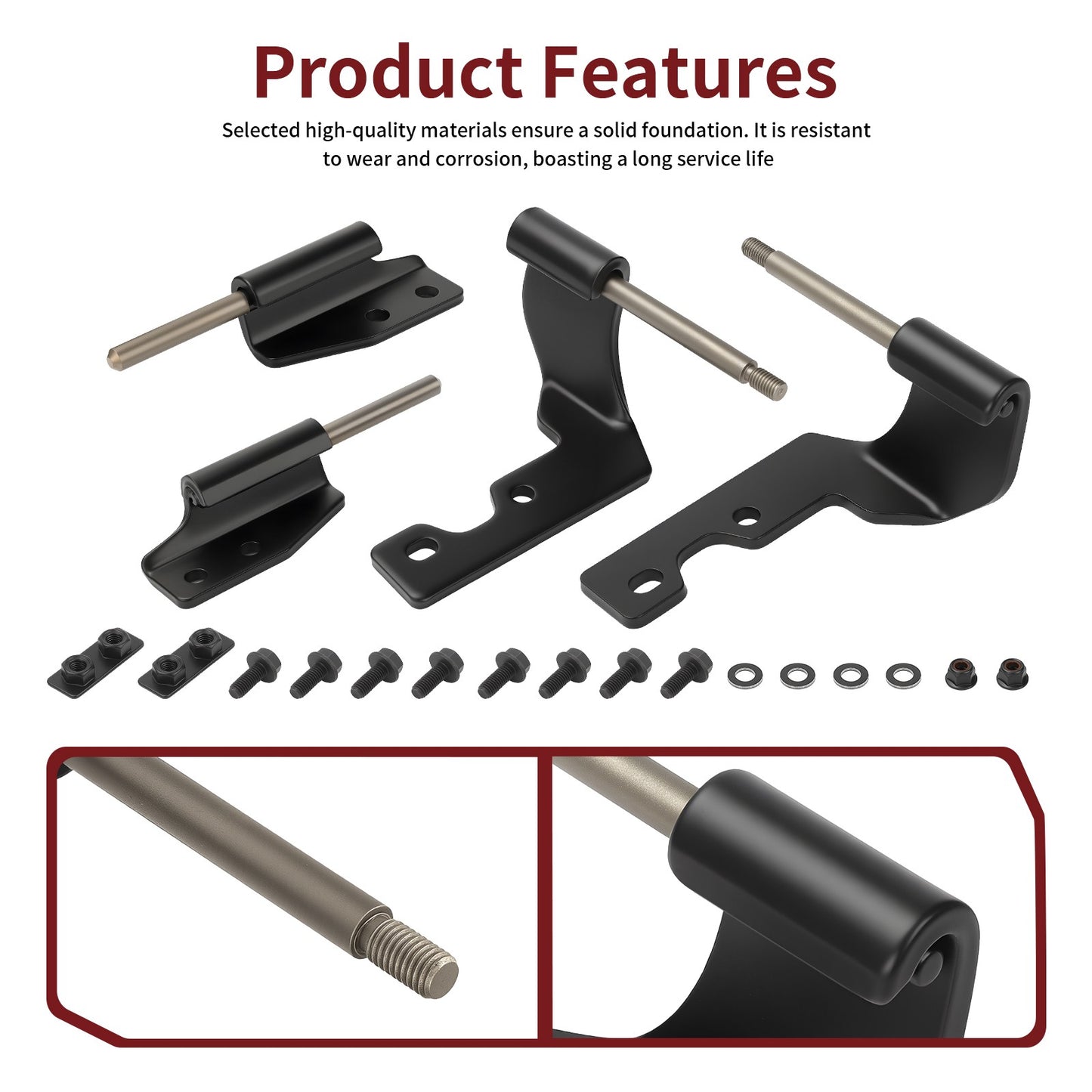 Rear Half Door Hinge for Polaris Ranger Crew XP 1000 (2019–2020)