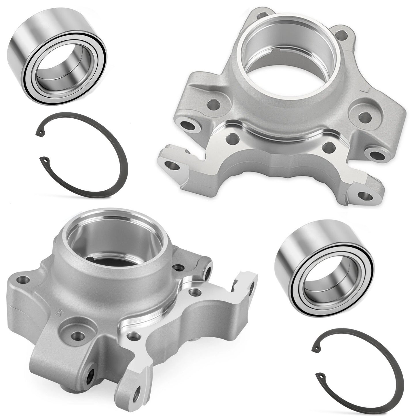 Set of 2 Wheel Bearing Carriers for Polaris RZR XP Turbo (2017–2021)