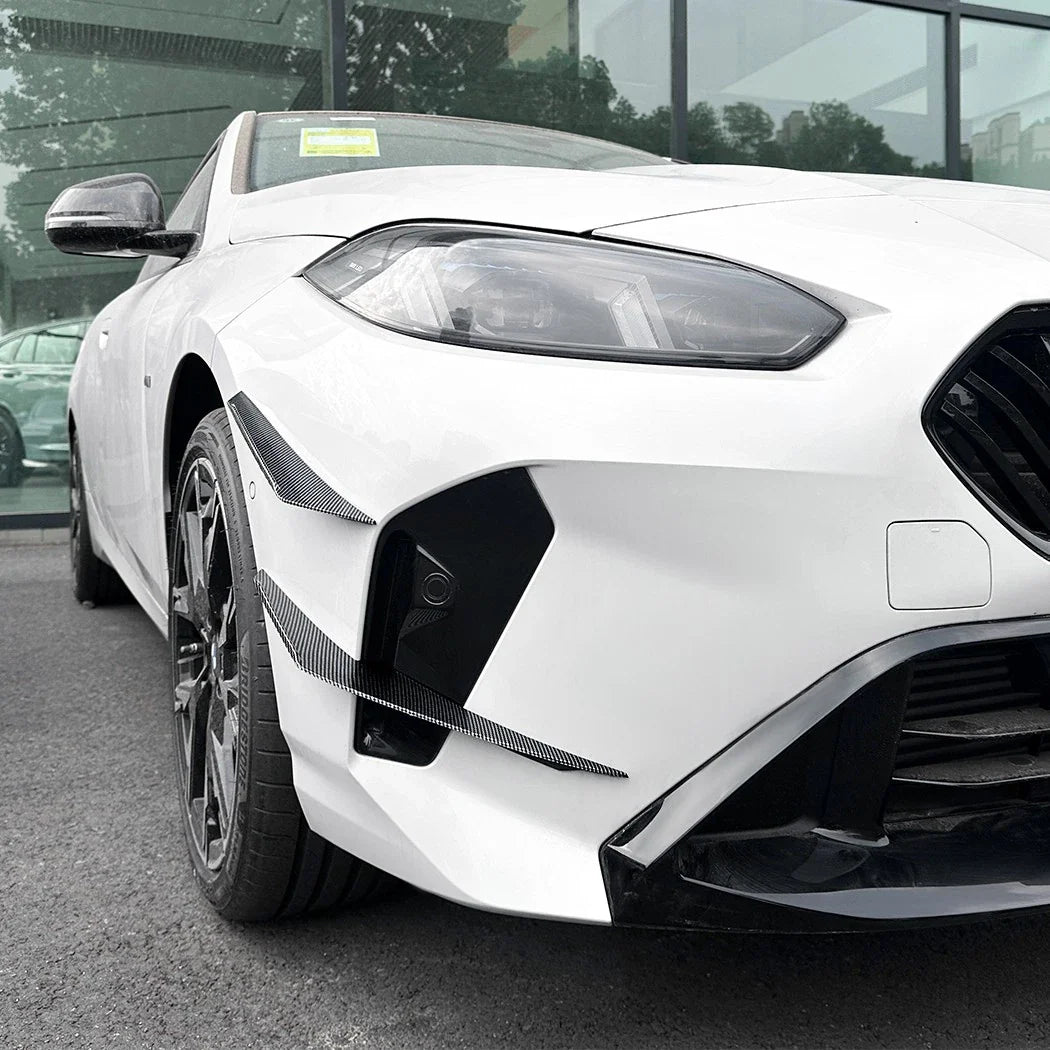 4PCS MP-Style Bumper Side Fin Canards Splitter for BMW 1/2-Series F70 F74