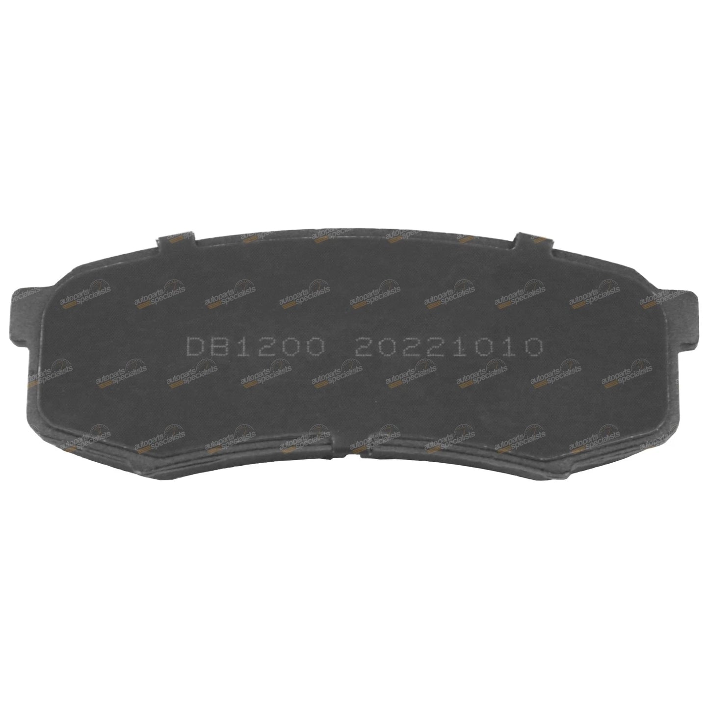 Set of 4 Rear Disc Brake Pads for Landcruiser 80 Series (1990–1997)