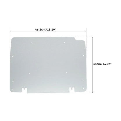 King Trunk Pad Mount Rack Docking Plate for Harley Touring (2014-2025)