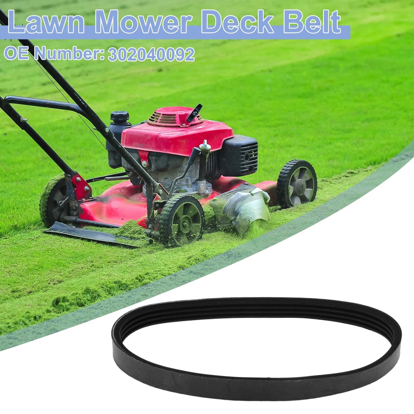 Lawn Mower Deck Belt for PowerSmart DB2194SH DB2194PH (No.302040092)