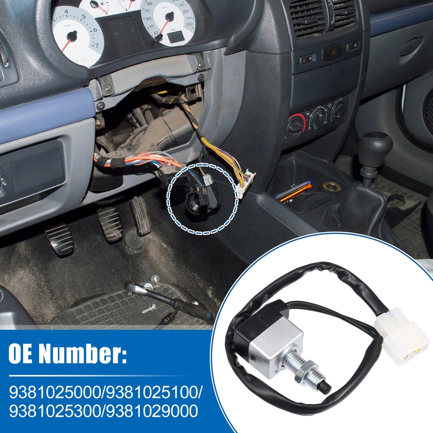 Stop Lamp Switch for Hyundai Accent Elantra (No. 9381025000)