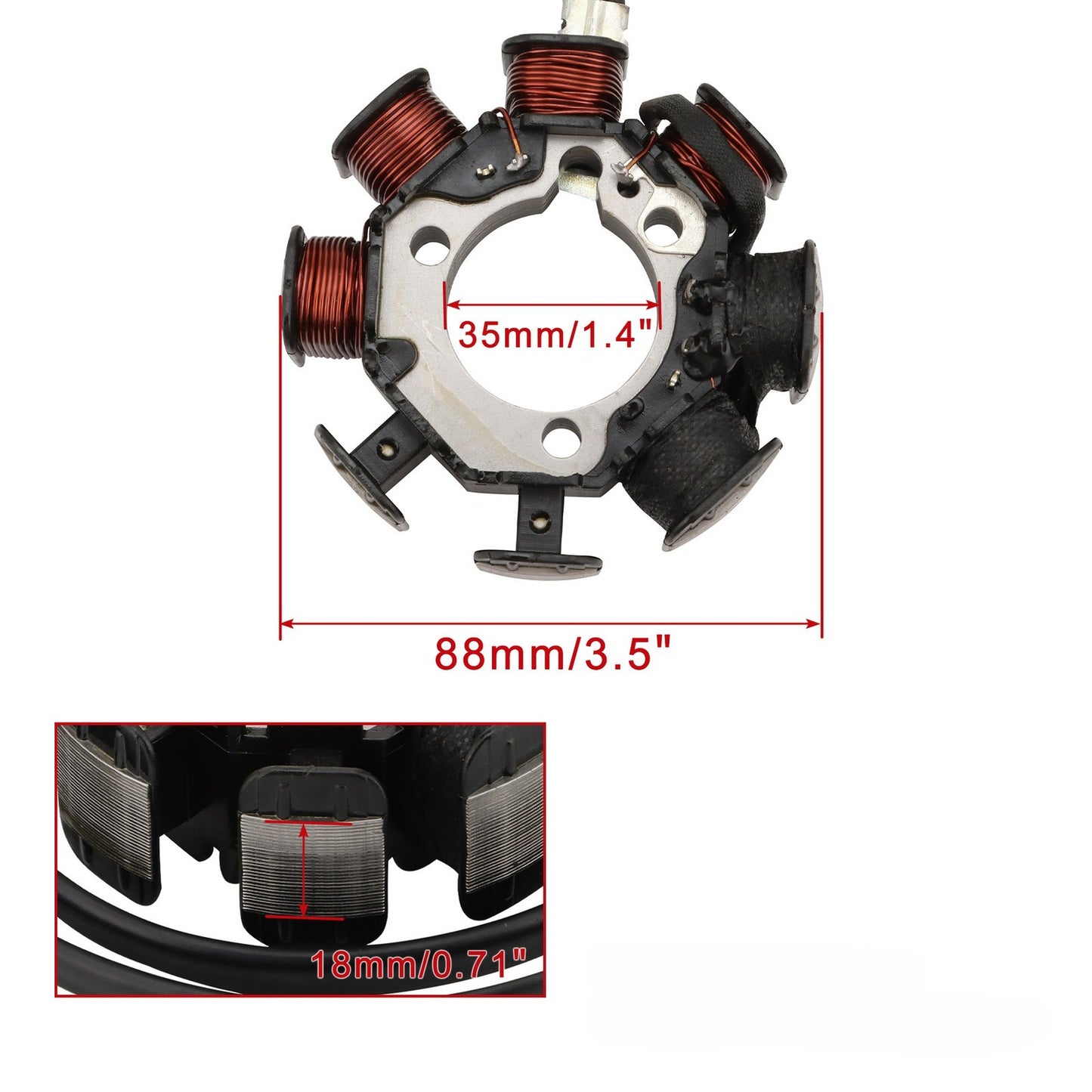 Stator for Honda XR200R (2000–2004)