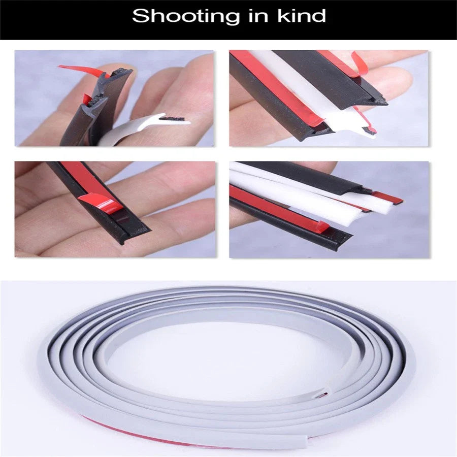 Rubber Sealing Strip Weatherstrip Edge Trim 10M for Car AU