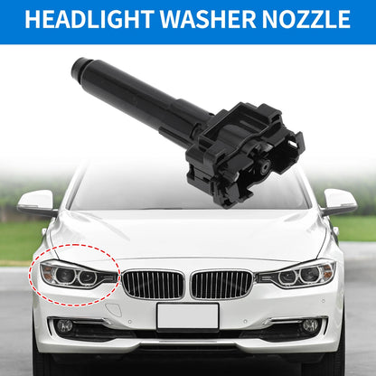 Front Passenger Headlight Washer Nozzle for Toyota Land Cruiser (2008–2021) No.852070G020