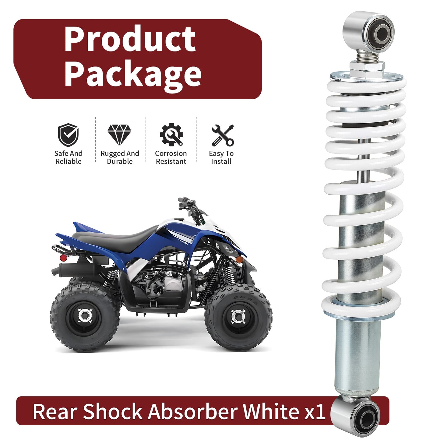 Rear Shock Absorber for Yamaha YFS200 Blaster (1988–2006)