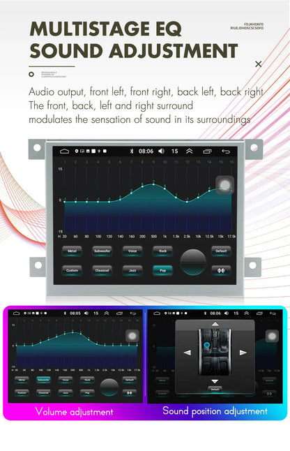 8.4'' Car Stereo GPS Navigation for Jeep Grand Cherokee (2014-2022)