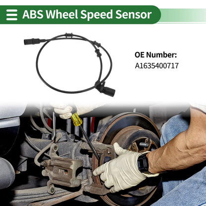 ABS Wheel Speed Sensor No.A1635400717 for Mercedes-Benz ML430 (1998–2001)