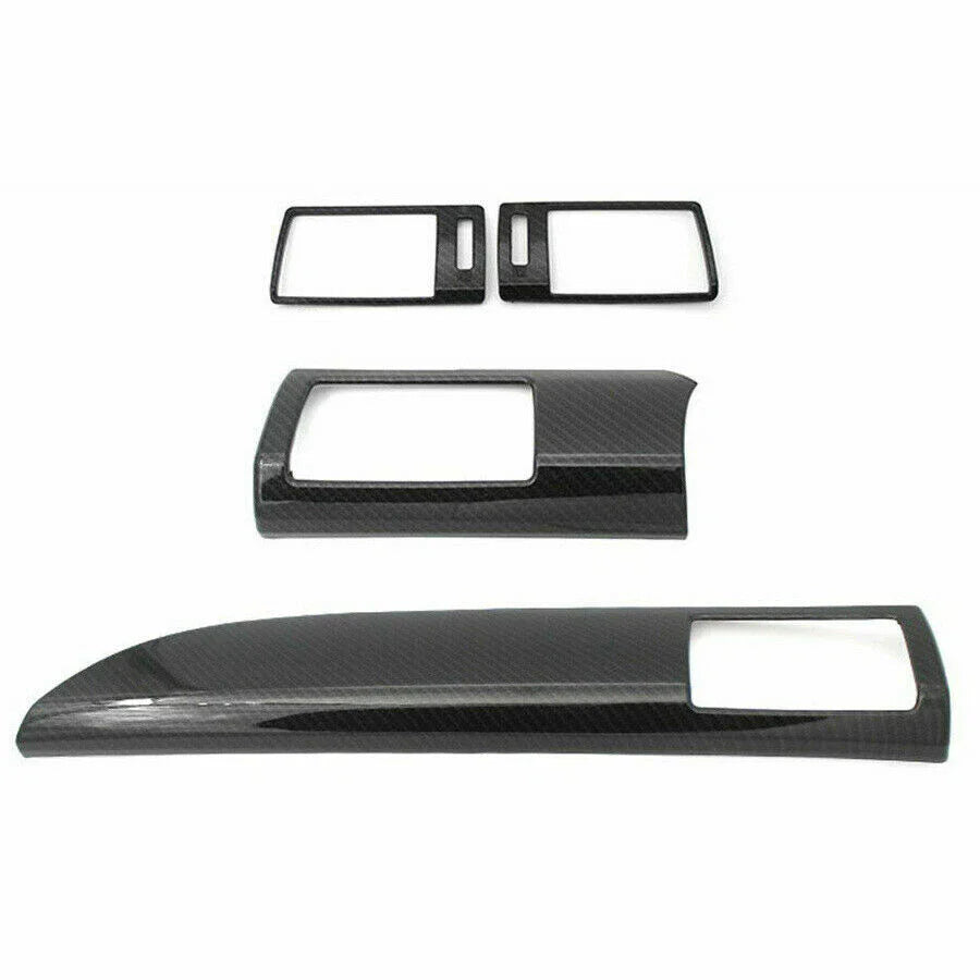 4Pcs Carbon Fiber Air Outlet Frame Cover Trim for Honda Accord (2013–2017)