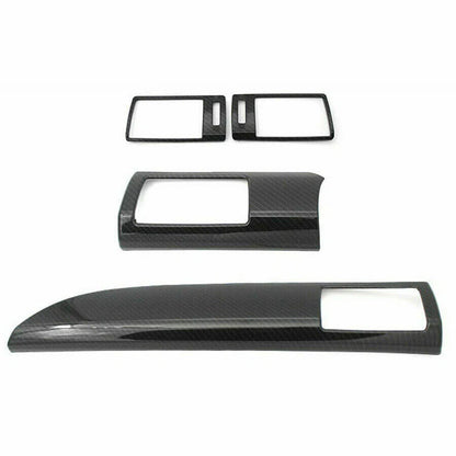 4Pcs Carbon Fiber Air Outlet Frame Cover Trim for Honda Accord (2013–2017)