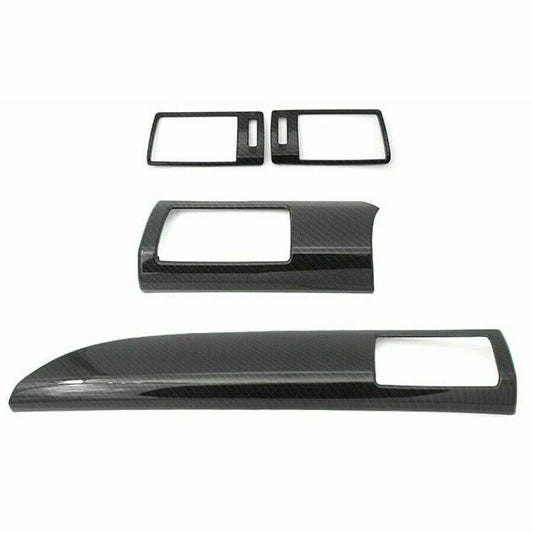 4Pcs Carbon Fiber Air Outlet Frame Cover Trim for Honda Accord (2013–2017)