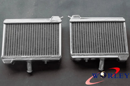 Aluminum Radiator with Blue Hose for Honda Goldwing GL1500 (1988–2000)