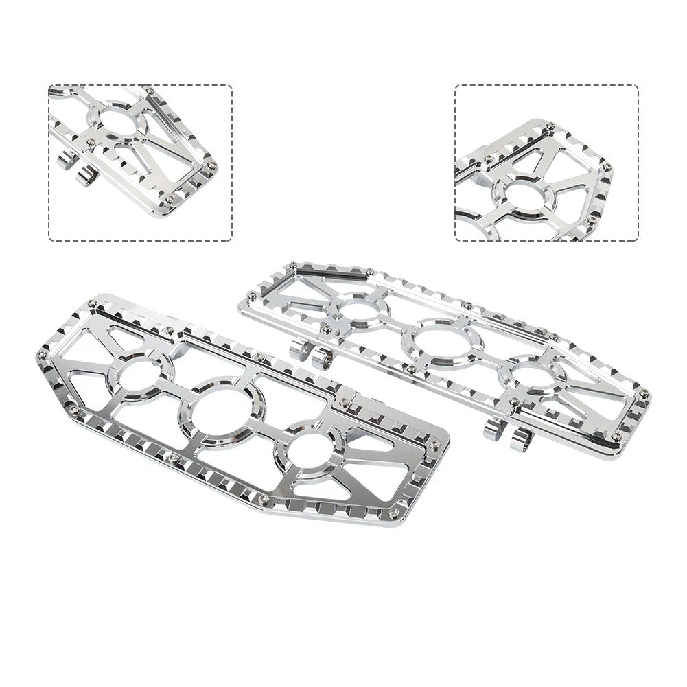 Rider Driver Floorboards Foot Peg Pedals for Harley Electra Glide (2000–2023)