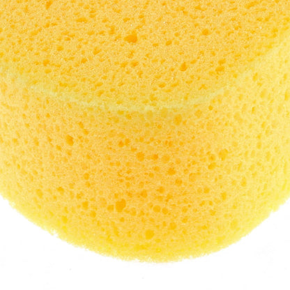 Set of 2 Yellow 8 Shape Wash Sponge for Windshield Cleaning