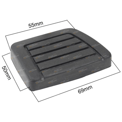 Rubber Brake or Clutch Pedal Pad for Nissan 300ZX Z31 (1984–1989)