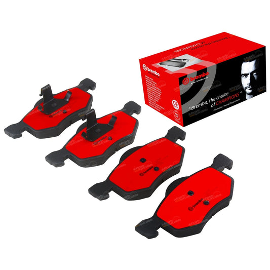 Set of 4 Brembo Front Disc Brake Pads for Ford Escape (2001–2006)