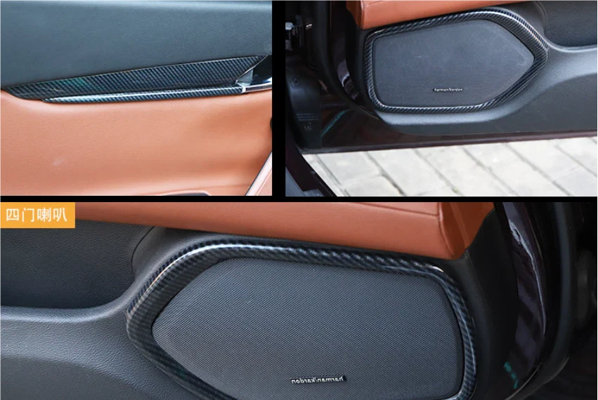 21Pcs ABS Carbon Fiber Decor Trim Cover for Maserati Quattroporte (2014–2021)