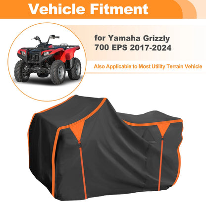 Waterproof ATV Cover for Yamaha Grizzly 700 EPS (2016–2023)