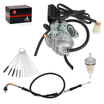 Carburetor & Throttle Cable for Kawasaki KFX 50 (2007–2024)