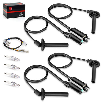 2X Ignition Coil & Spark Plug Set for Honda ST1100 (1991–2003)