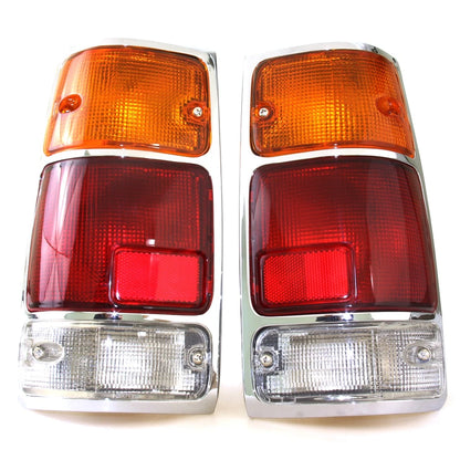 Chrome Tail Light Pair for Isuzu TF TFR Rodeo (1988–2002)
