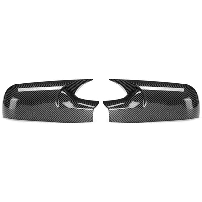 Carbon Fiber Side Mirror Cover Cap Add-On for Renault Megane 2 (2002–2009)