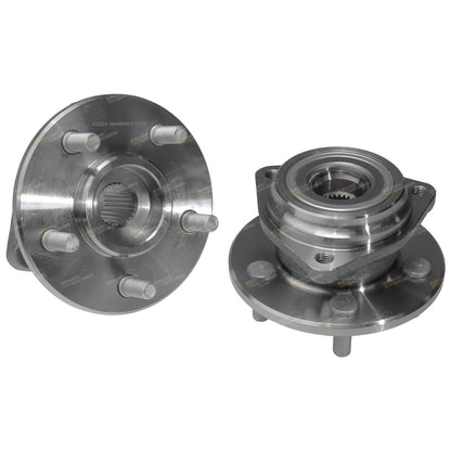 2X Front Wheel Bearings & Hubs for Jeep Cherokee XJ + Wrangler TJ (1994–1999)