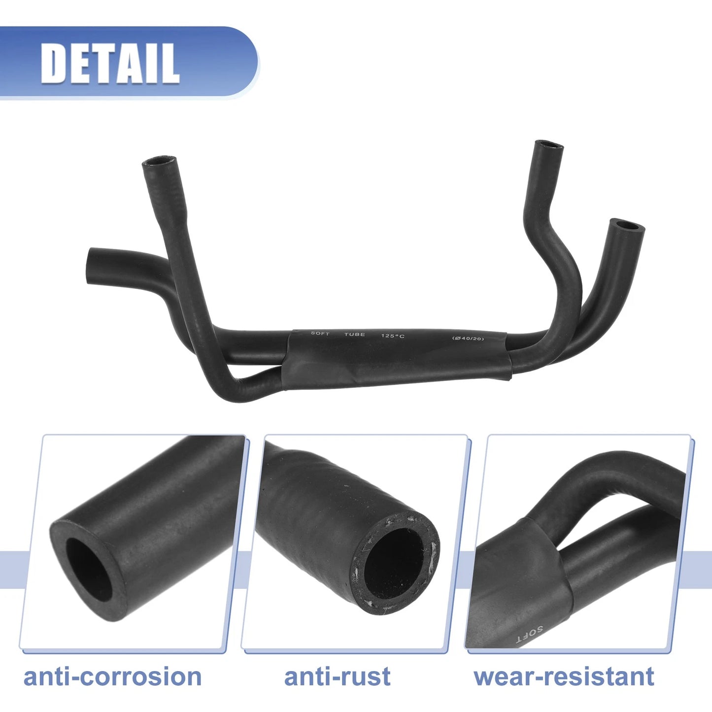 Heater Hose Radiator Expansion Tank Pipe for BMW Z3 (1996–1999) No. 11151743386
