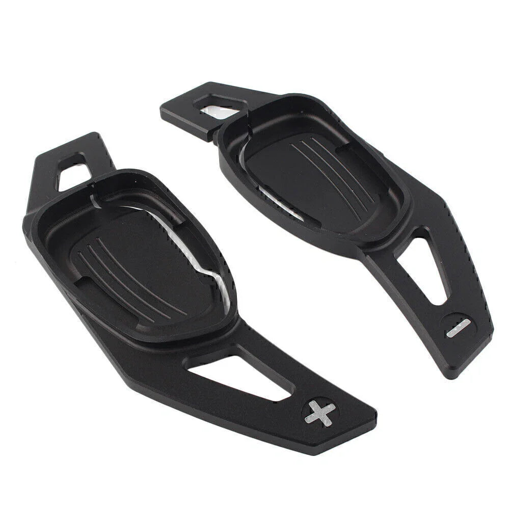 Aluminum Black Shift Paddle Extensions for Audi A5/S5/SQ5 (2016)