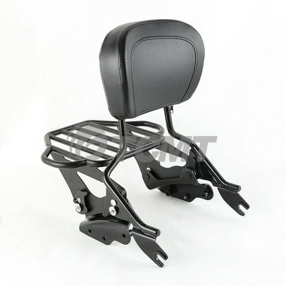 Luggage Rack Sissy Bar Backrest for Harley Touring Road Glide (2009-2013)