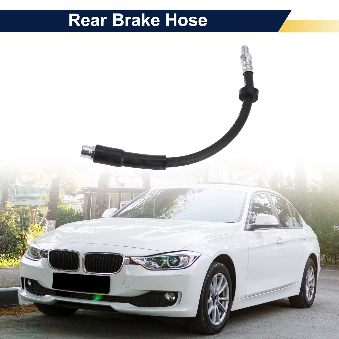 Rear Brake Hose for BMW 525i (1999–2003) No. 34301166248
