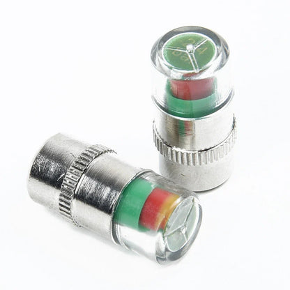 4x Valve Tyre Cap Dust Monitor Tire Pressure 38-32-36 PSI Sensor for Car Auto