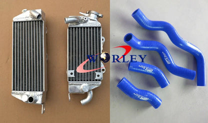 Full Aluminum Radiator with Hoses for Kawasaki KLX250 (1993–1996)